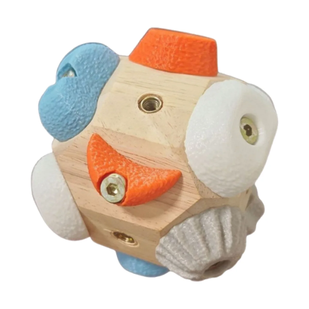 Hold-Covered Handheld Boulder Climbing Ball Toy