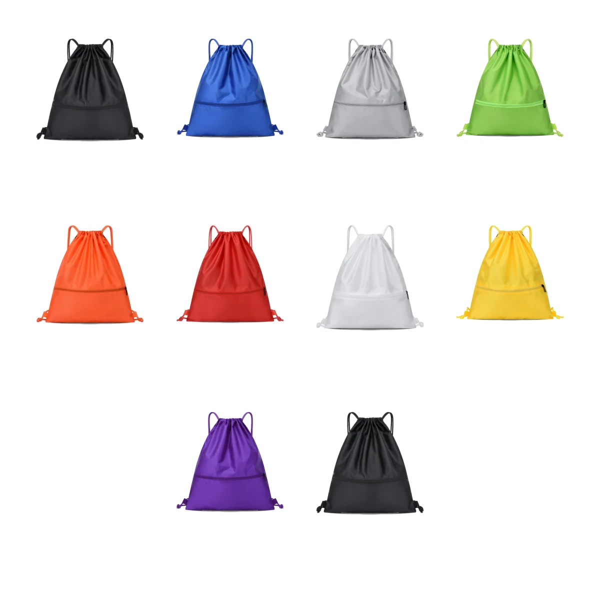 Cinch-Top Waterproof Sports Drawstring Sack Pack