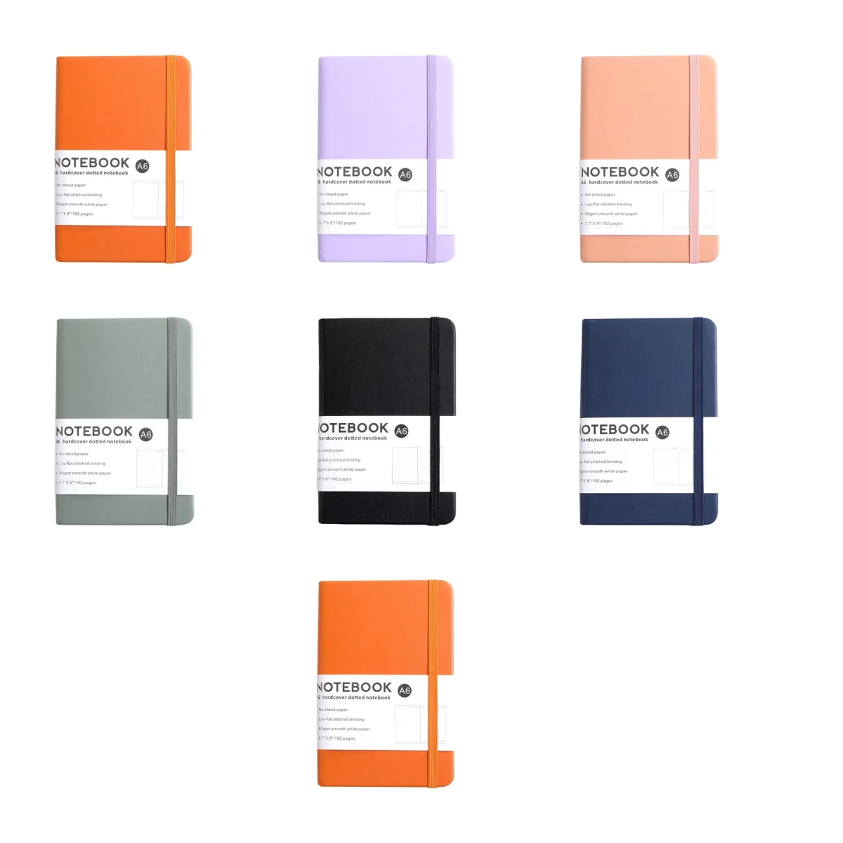 Personalized Strap A6 Journal Notebook