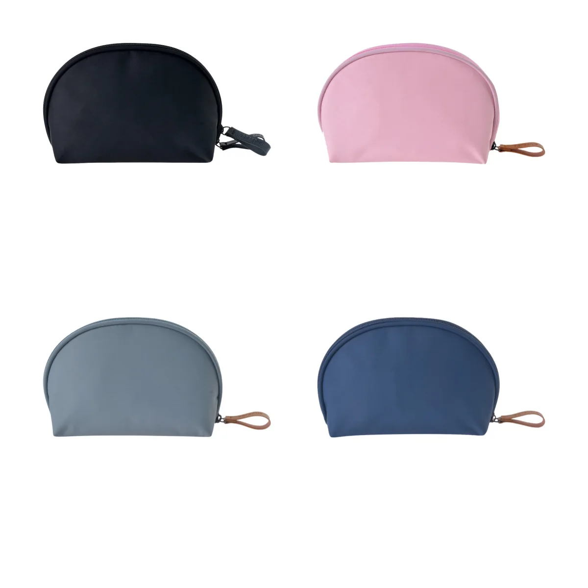 Shell Shaped Nylon Cosmetic Pouch