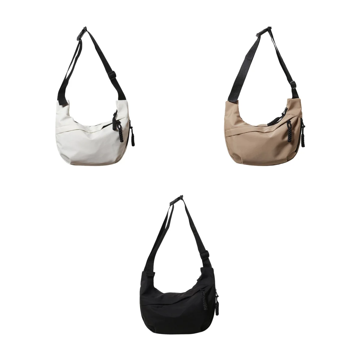 Nylon Underarm Crossbody Purse