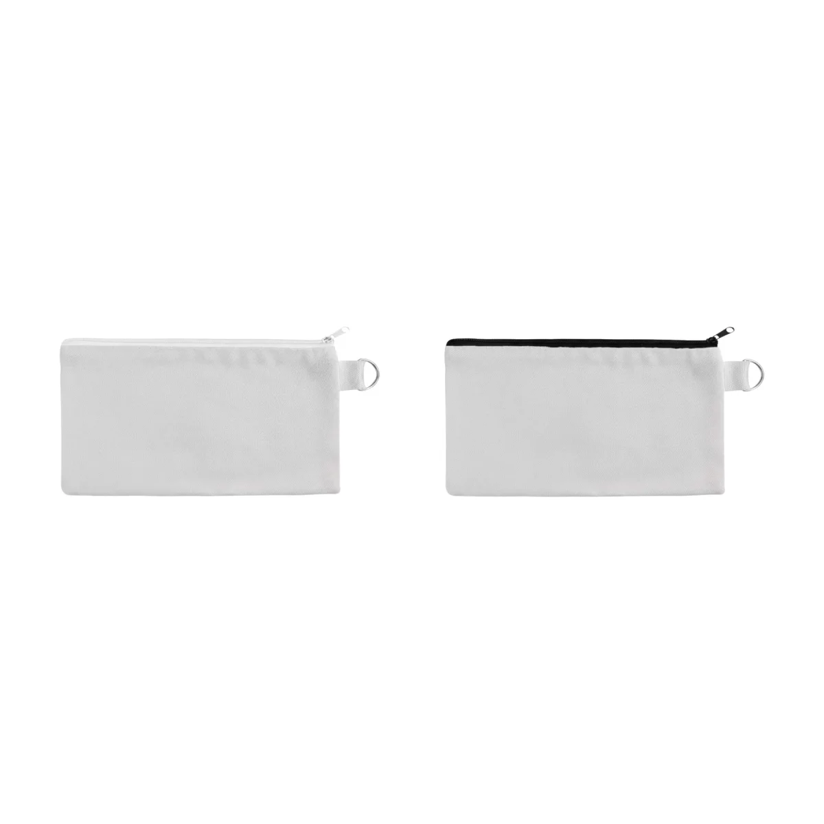 Canvas Zipper Makeup Pouch