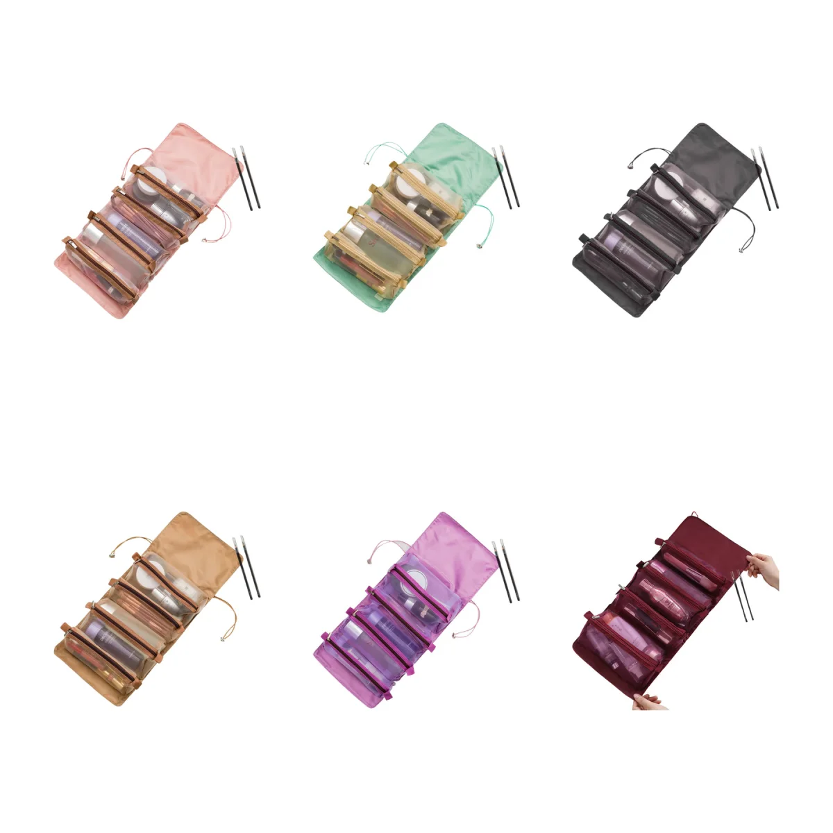 Four-Compartment Packing Travel Bag