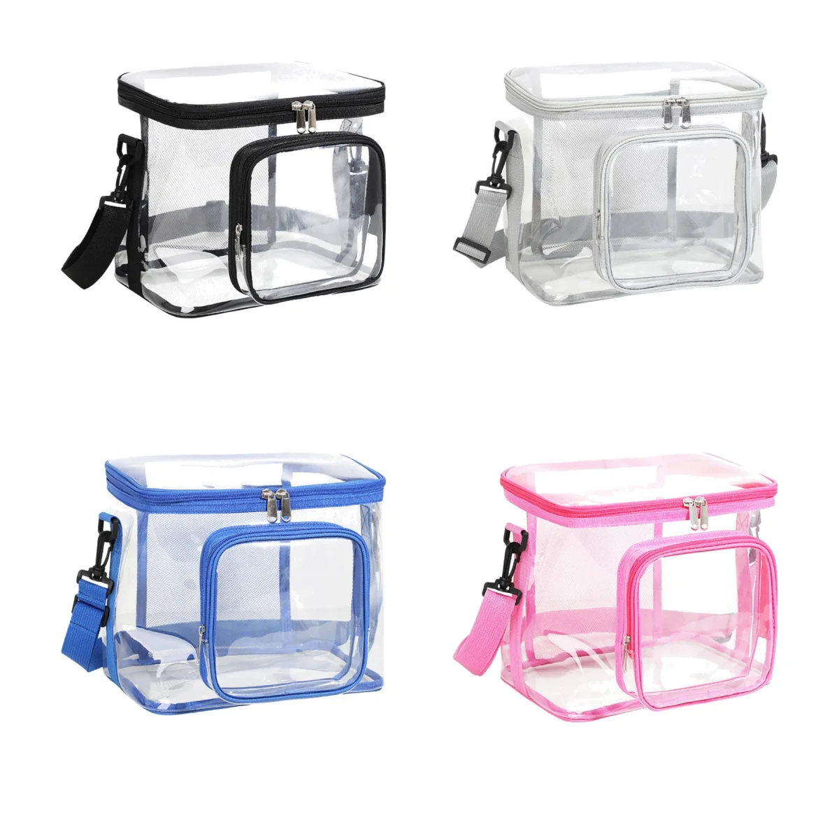 Clear PVC Makeup Organizer Pouch