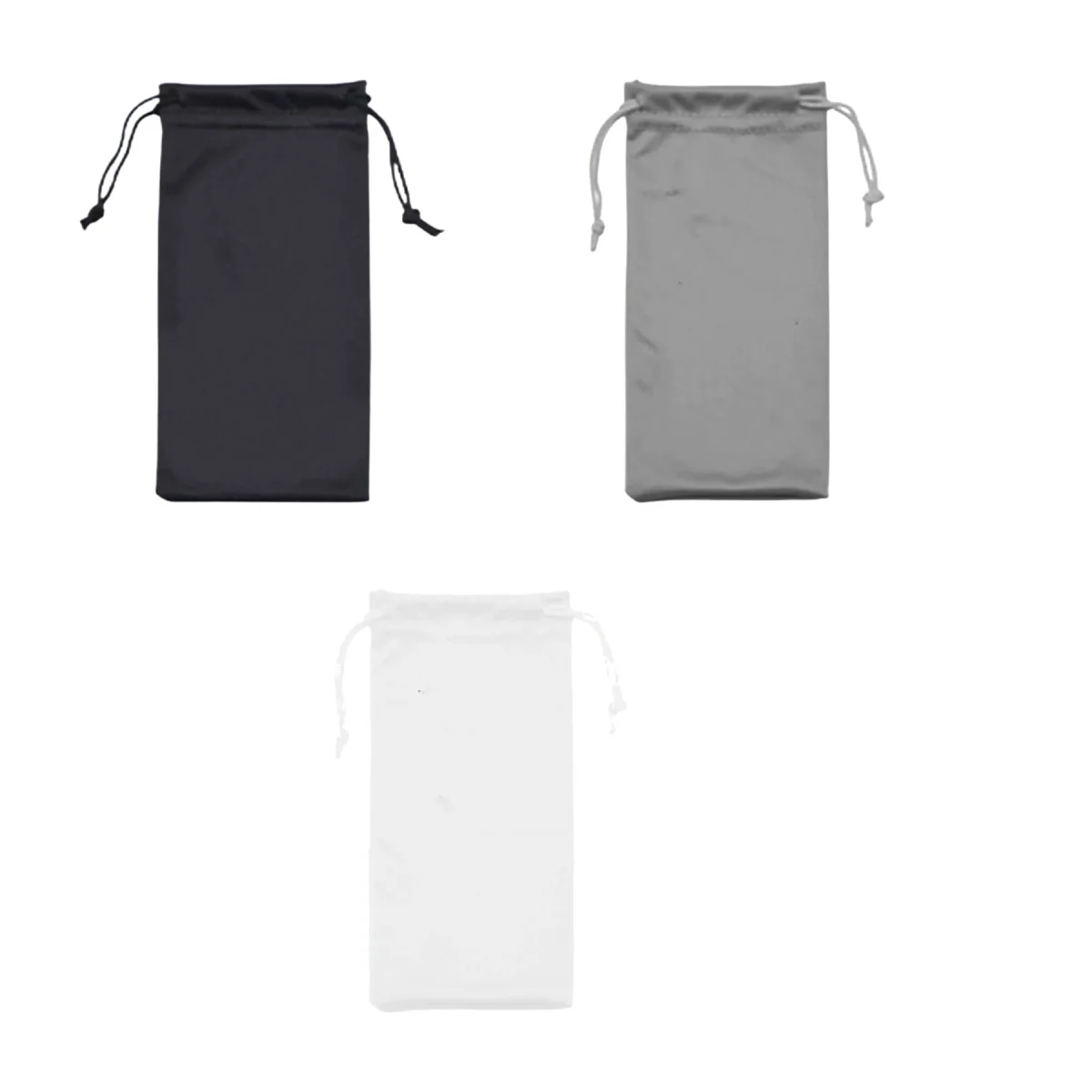 Microfiber Eyeglasses Drawstring Pouch