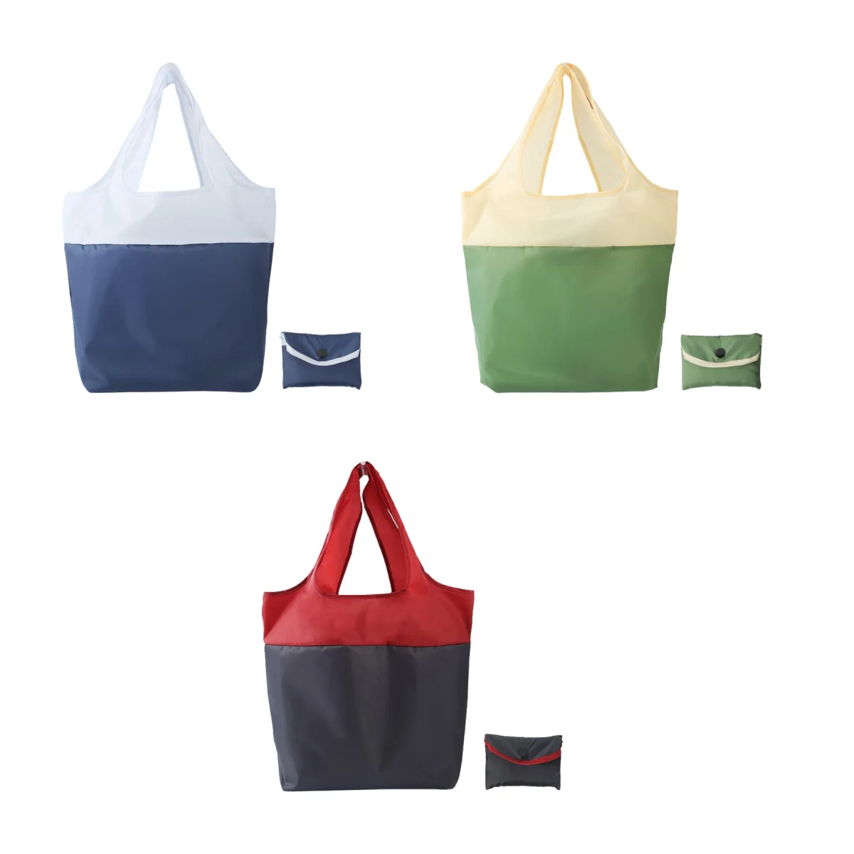Colorblock RPET Waterproof Tote