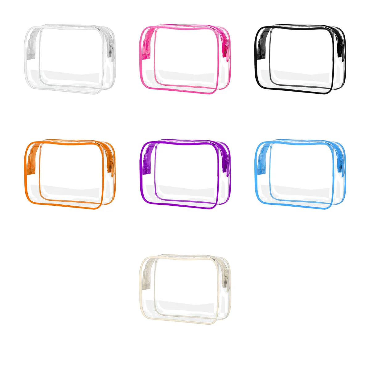 Waterproof Clear PVC Travel Pouch