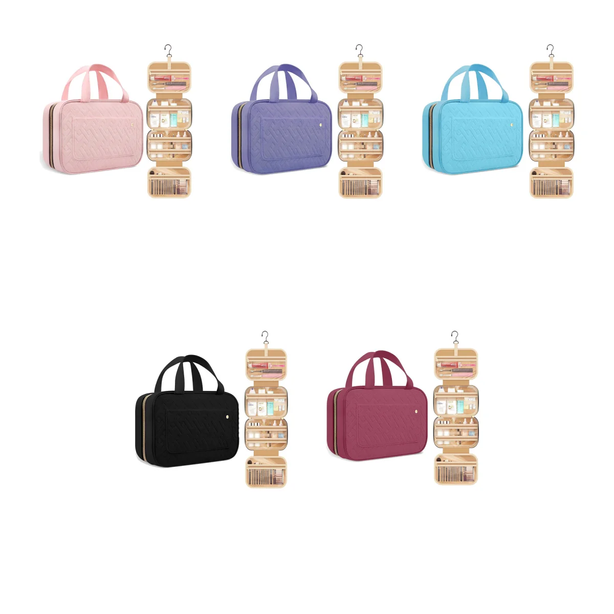 Hanging Polyester Toiletry Bag