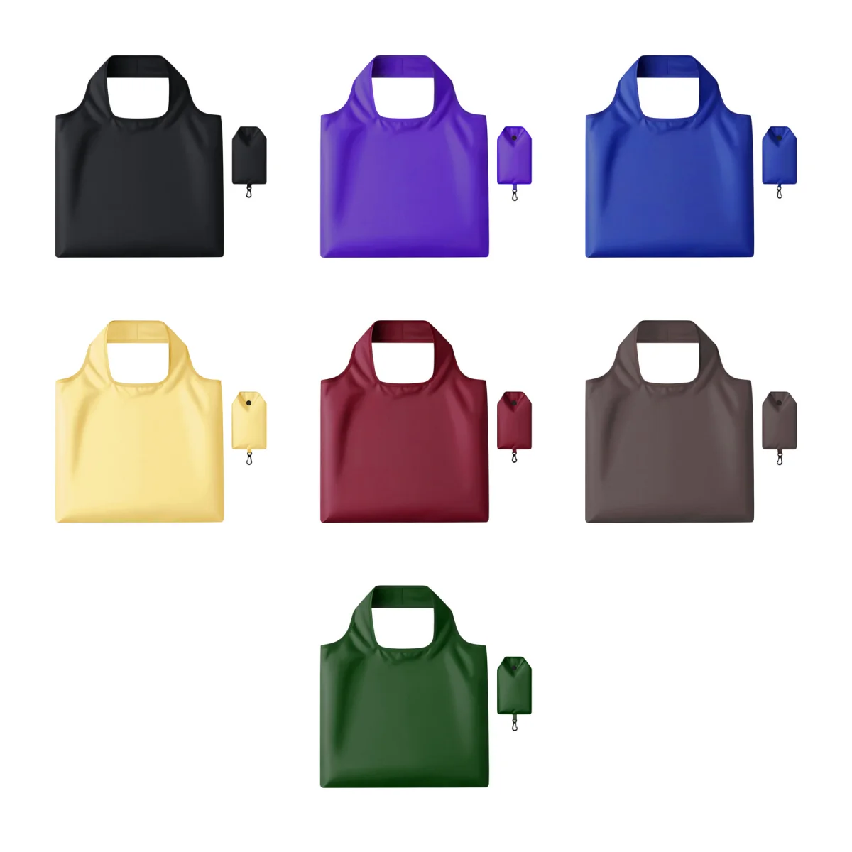 Packable Eco Polyester Market Tote