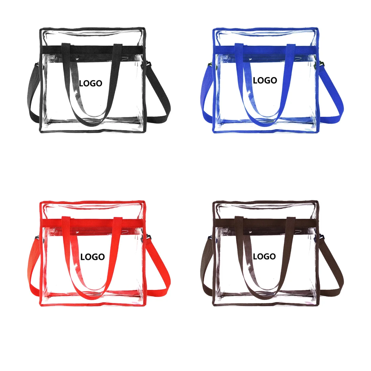 Stadium Approved Clear Tote Bag