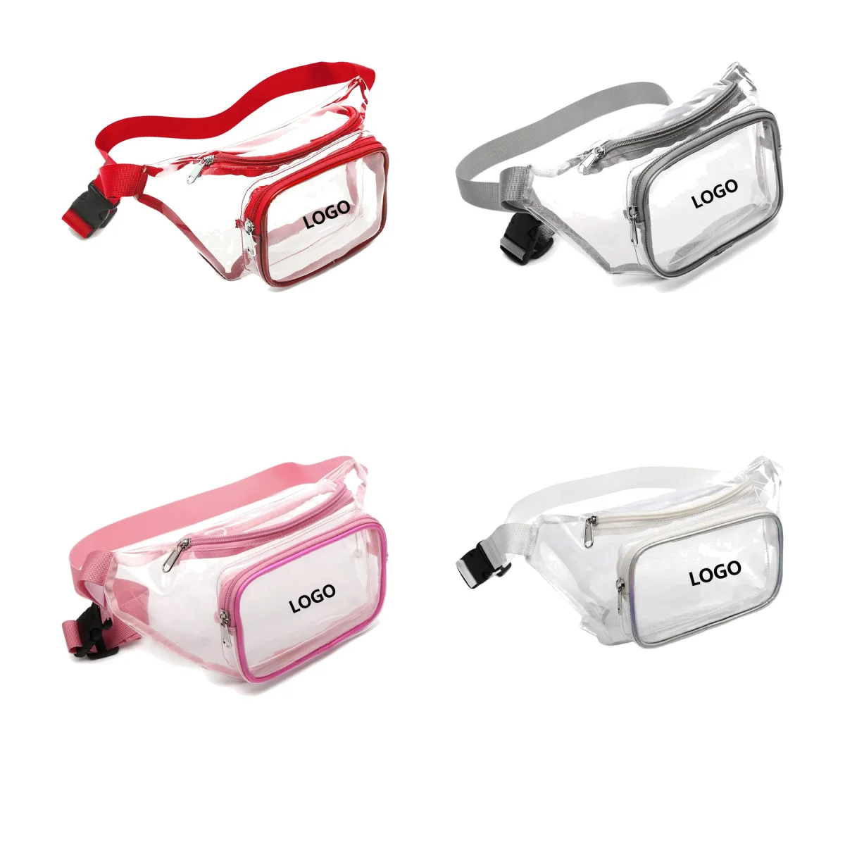 Thick Clear PVC Shoulder Purse