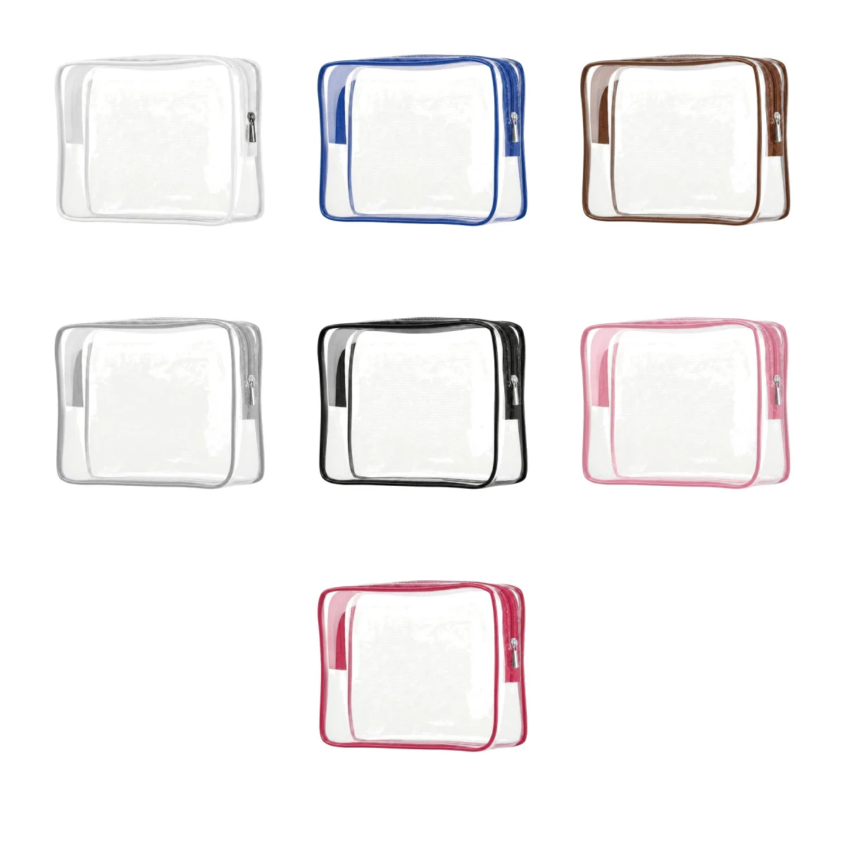 Clear PVC Toiletry Storage Pouch