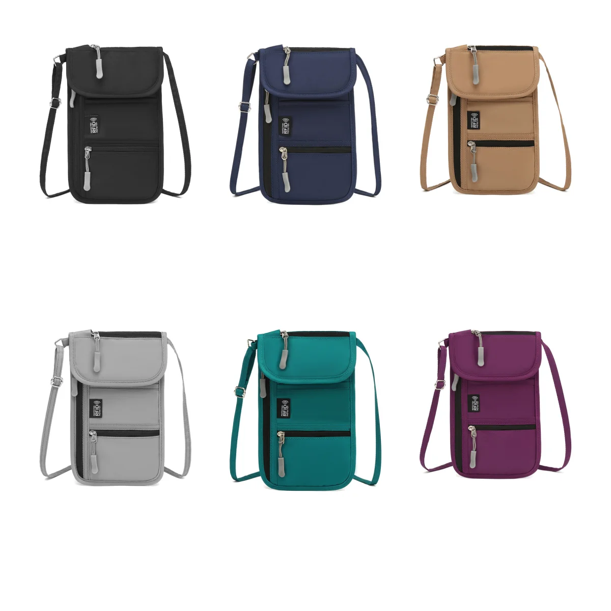 RFID Blocking Travel Document Organizer