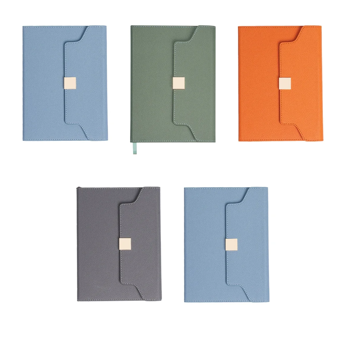 Tri-Fold Magnetic Closure Notebook