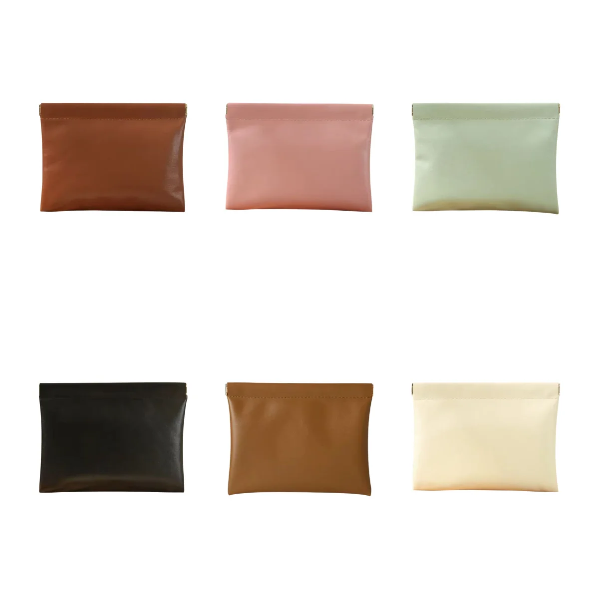 Sleek Clear PVC Stadium Crossbody Bag