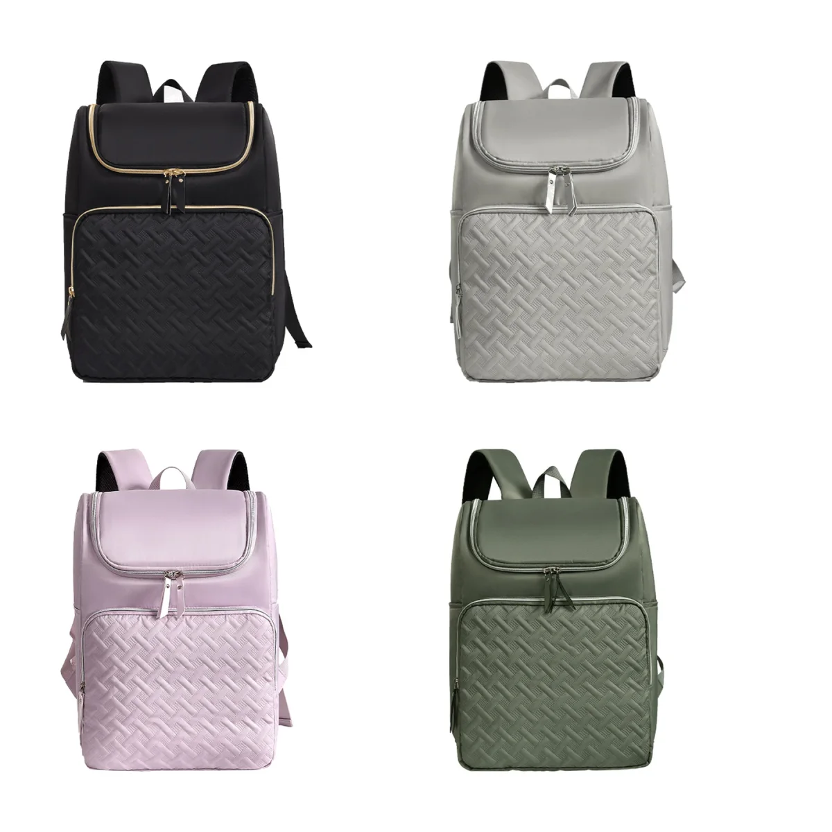 Insulated Bottle Pocket Diaper Backpack