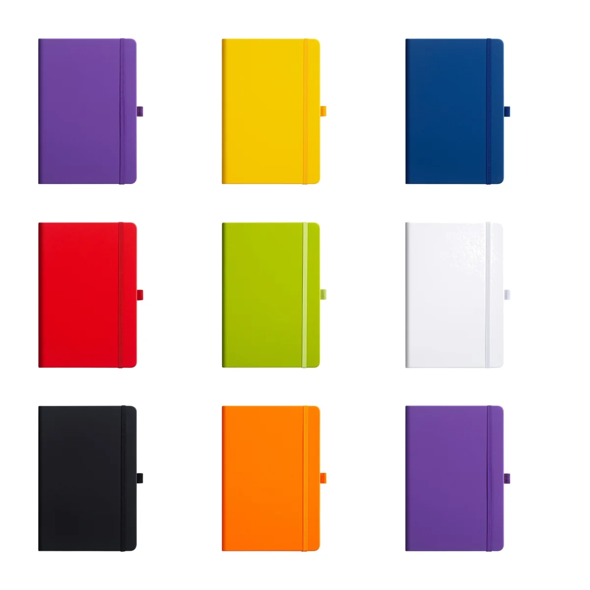 Soft Touch A5 Business Strap Notebook