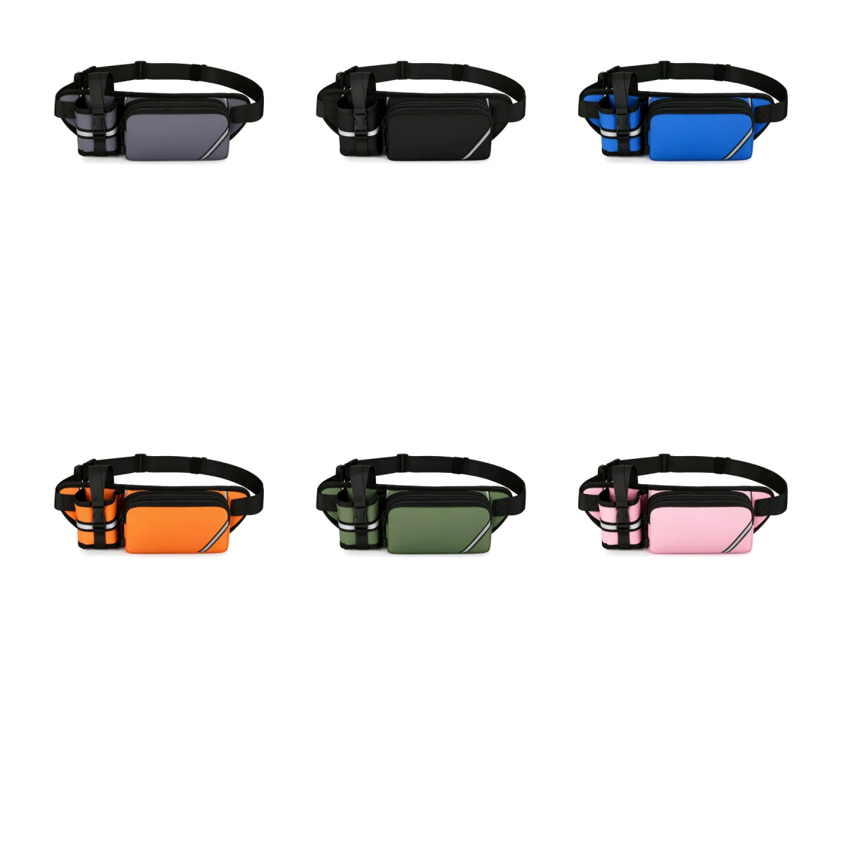 Reflective Oxford Running Belt Bag