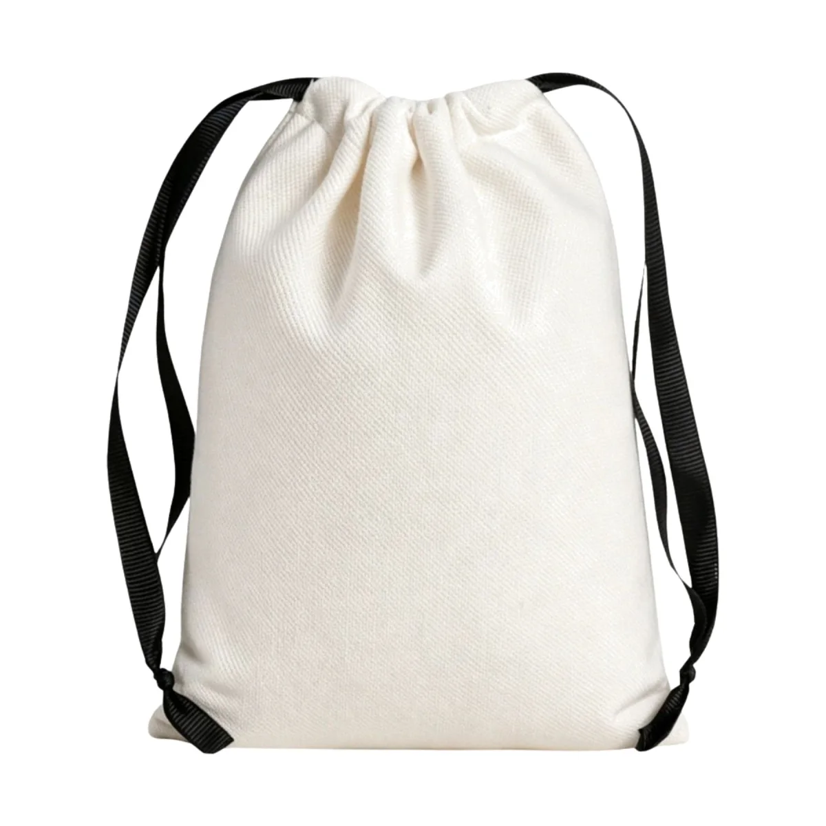 Natural Cotton Muslin Drawstring Pouch