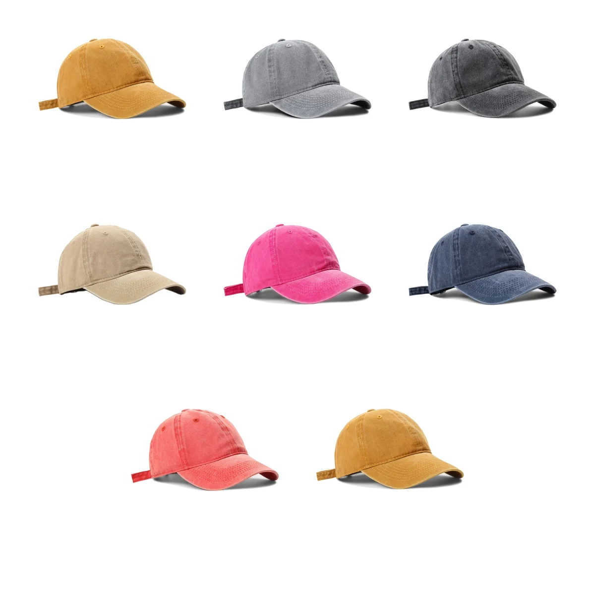 Vintage Washed Cotton Baseball Cap