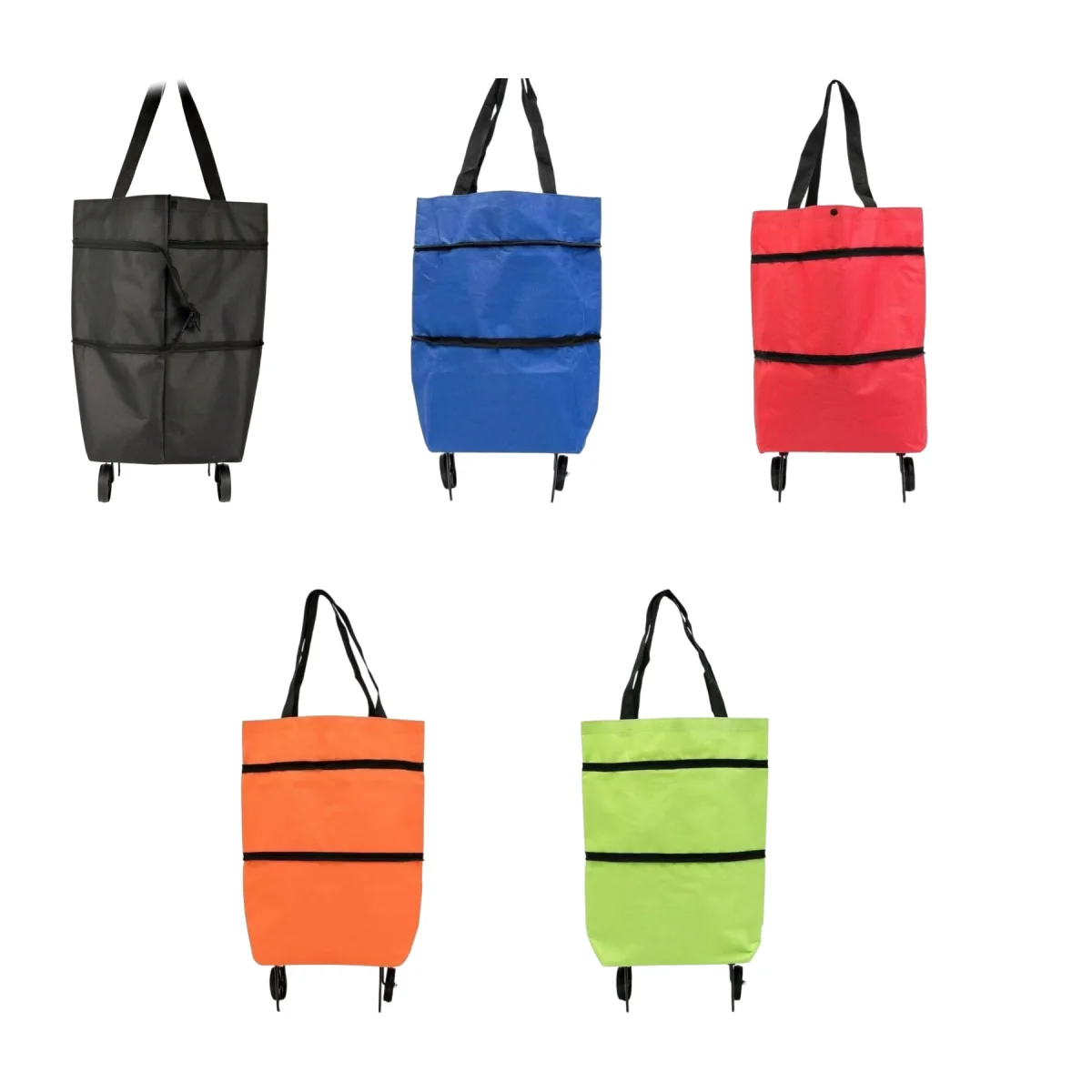 Convertible Rolling Shopping Tote