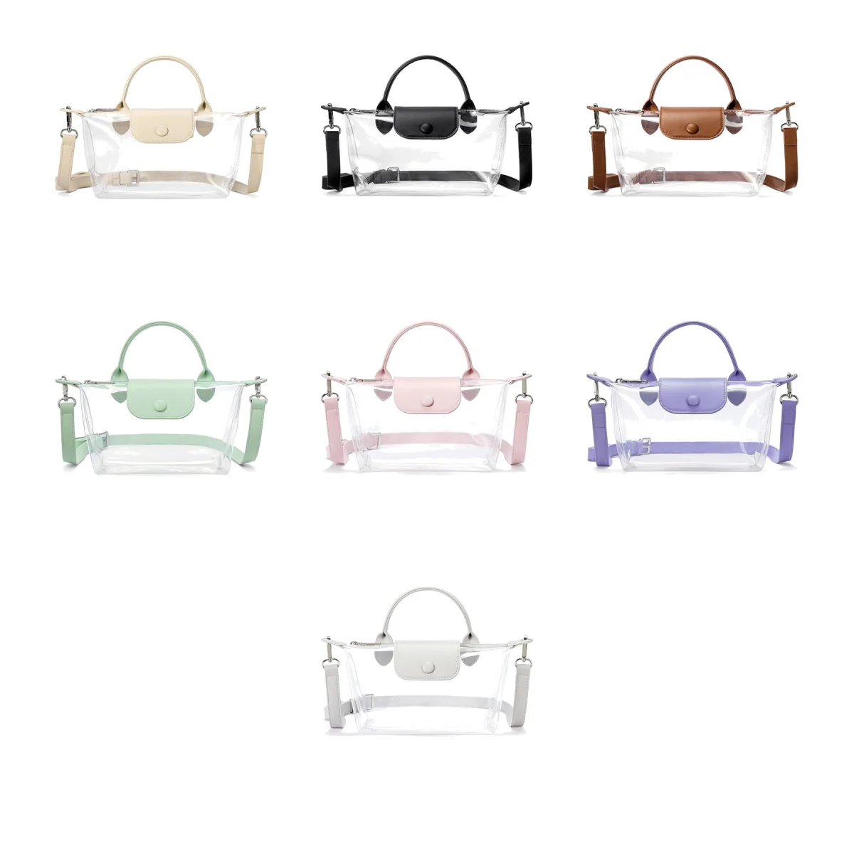 Stadium Approved Clear Crossbody Purse