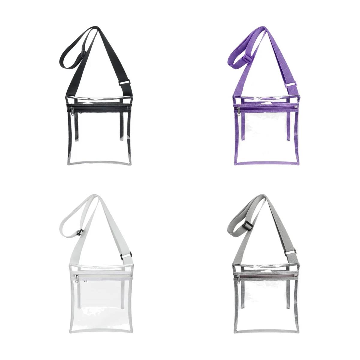 Clear TPU Stadium Crossbody Bag
