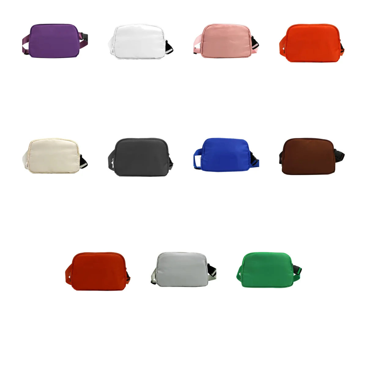 Dual Pocket Adjustable Belt Bag