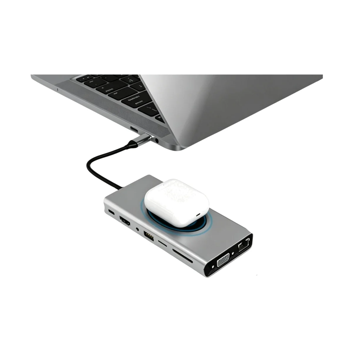 10-In-1 Expansion Dock Computer Converter