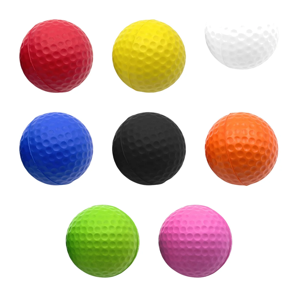 Pu Foam Golf Stress Ball Toy