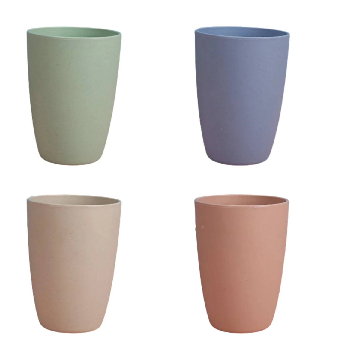 Wheat Straw Family Toothbrush Cup