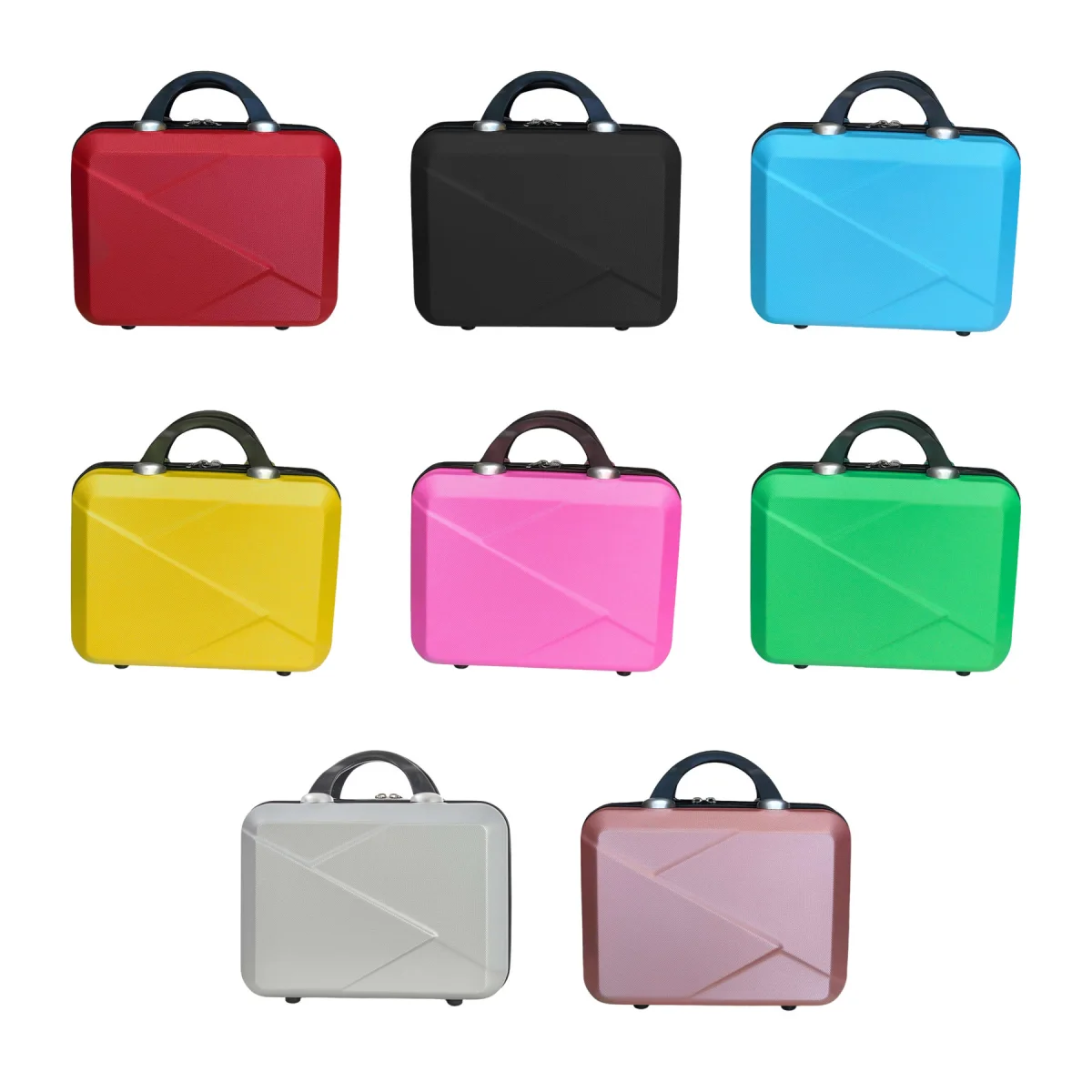 Retro Abs Travel Cosmetic Storage Case
