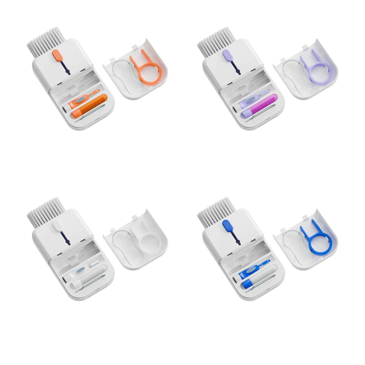 Multi-Use Keyboard Camera Cleaning Brush Set