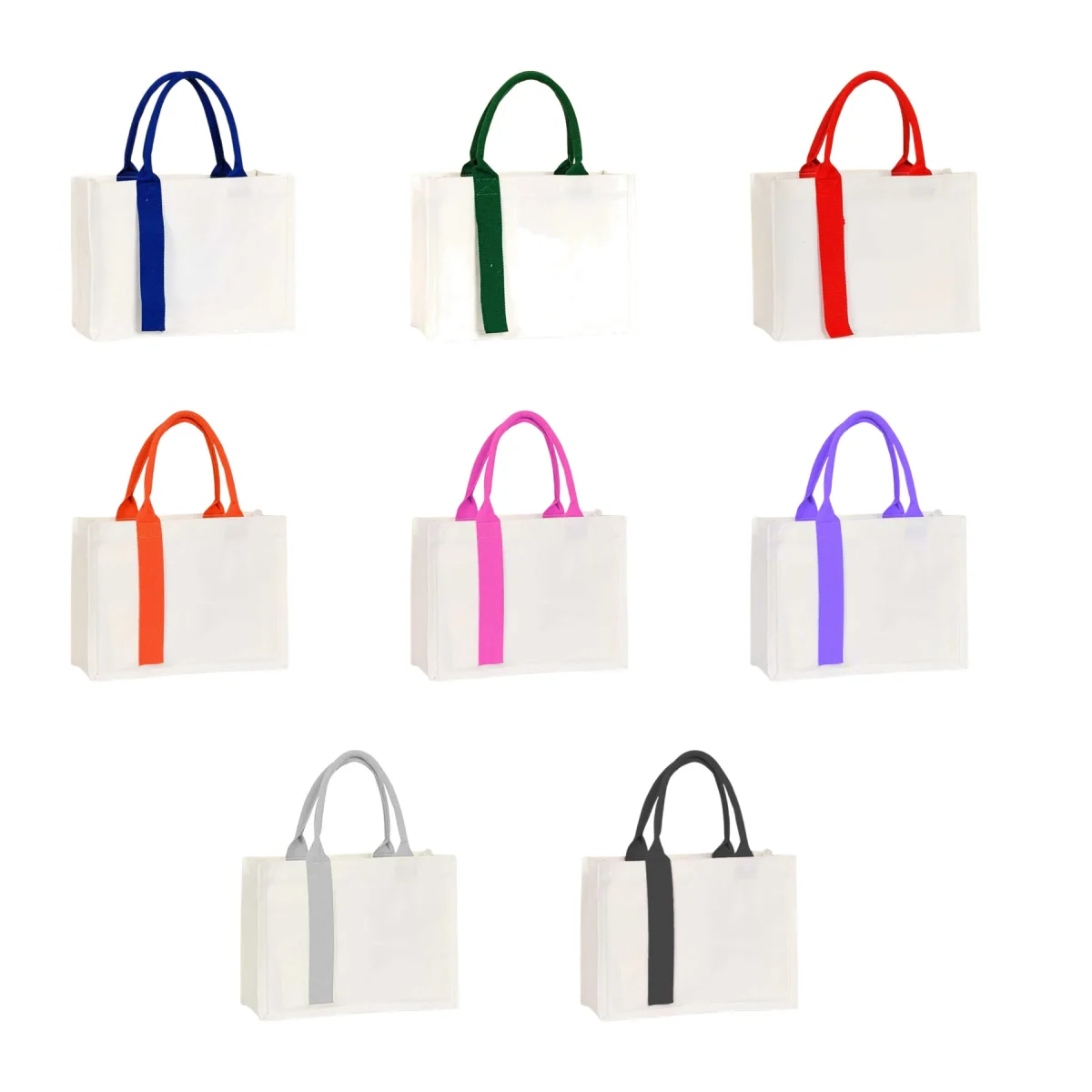 Coated Canvas Tote Bag