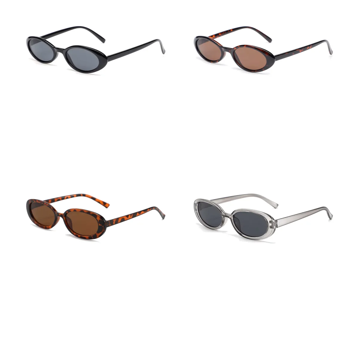 Retro Teardrop Small Frame Sunglasses