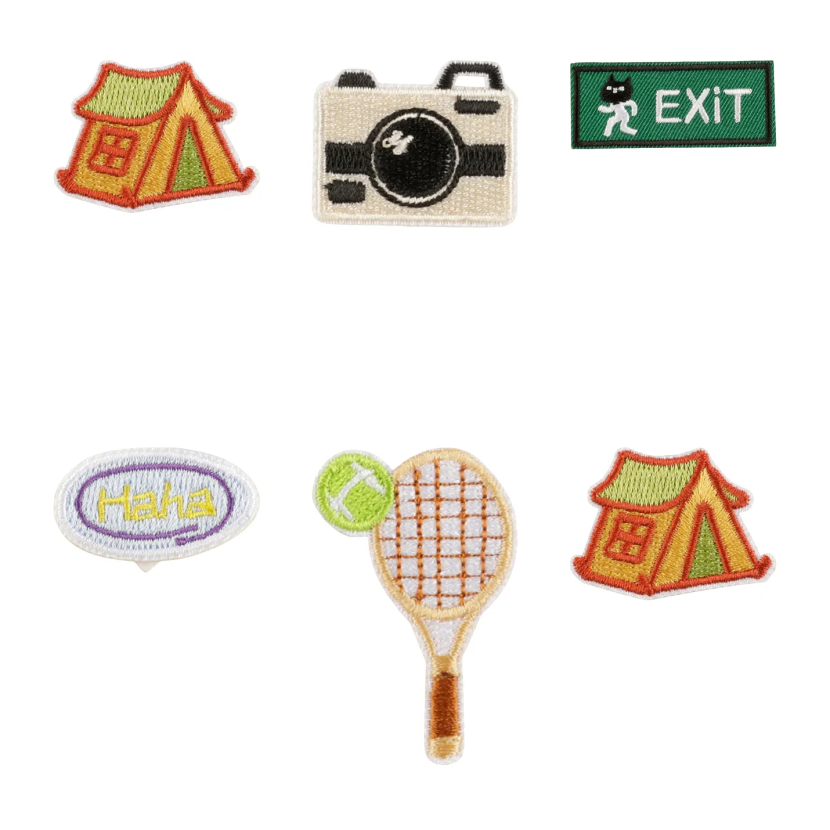 Tiny Embroidered Sticker Patch