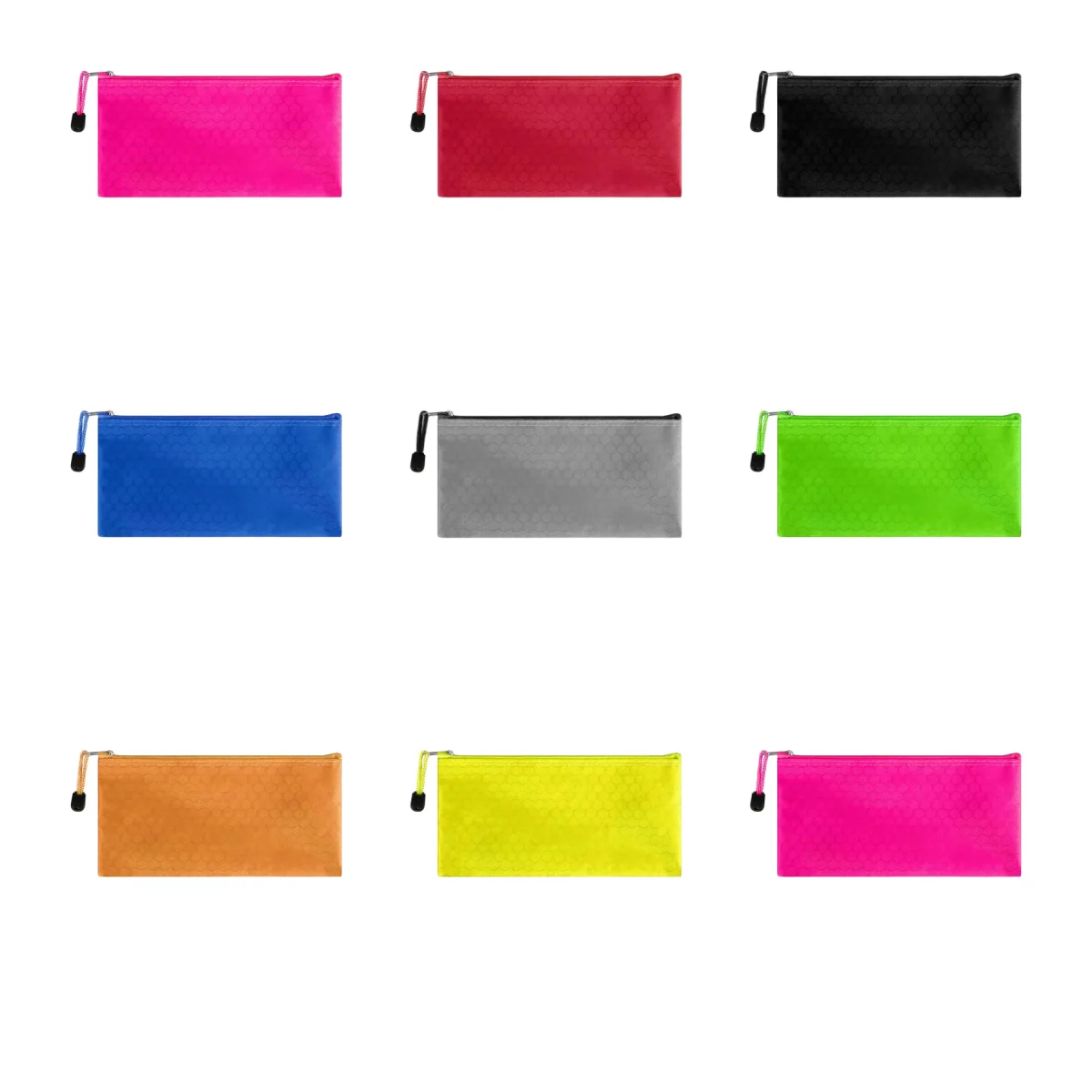 Football Patterned Oxford Zipper Pencil Case