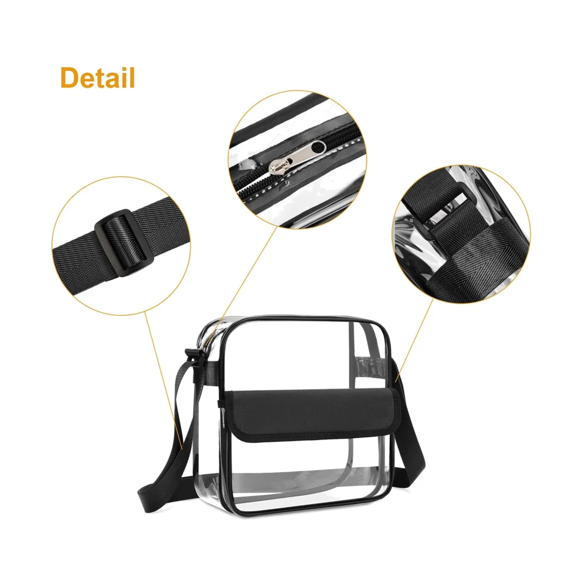 Pvc Clear Shoulder Bags