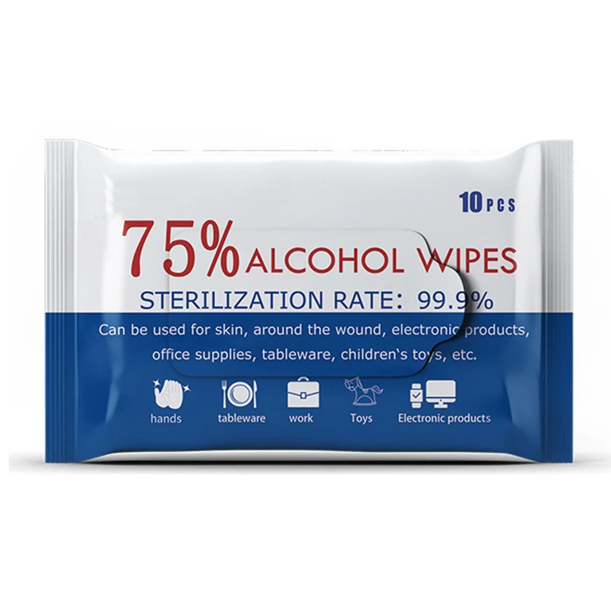 75% Alcohol Sanitizing Wipes Disposable Hand Cleaning
