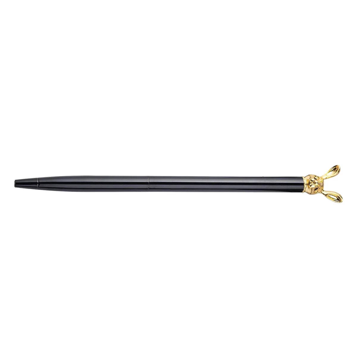 Cute Rabbit Retractable Ballpoint Pen Metal Body