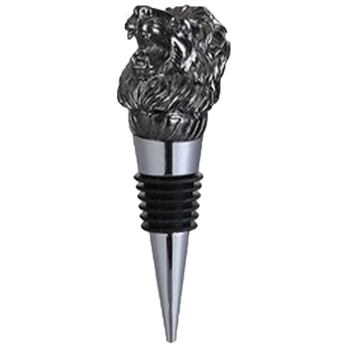 Lion Head Zinc Alloy Wine Stopper