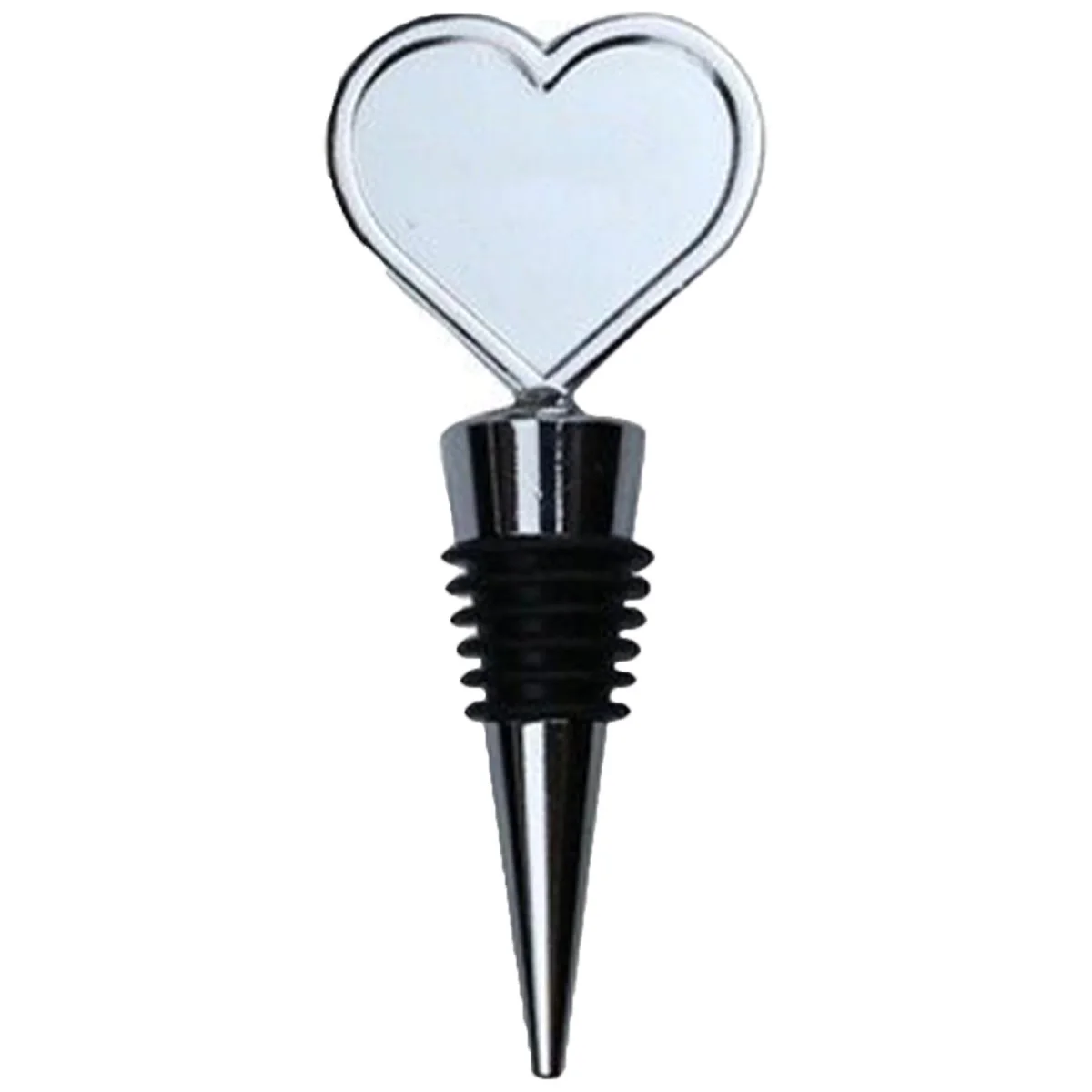 Heart Design Alloy Wine Bottle Stopper
