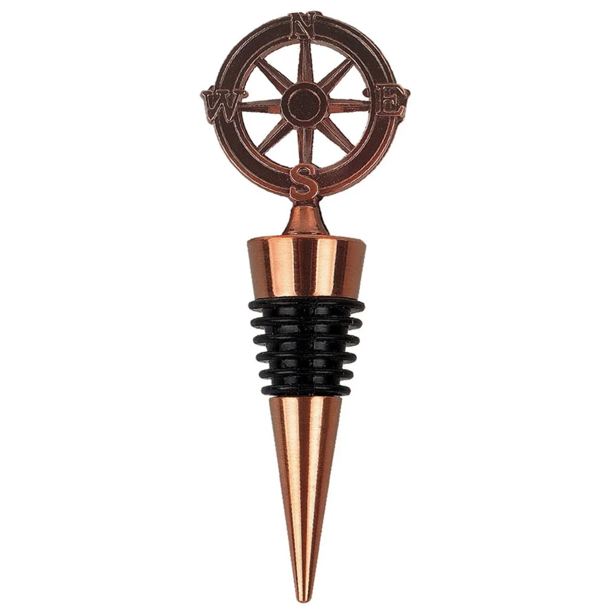 Vintage Compass Design Wine Bottle Stopper