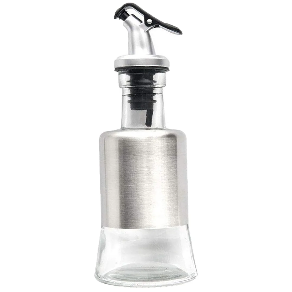 7 Oz Glass Olive Oil Dispenser Bottle Drip Free
