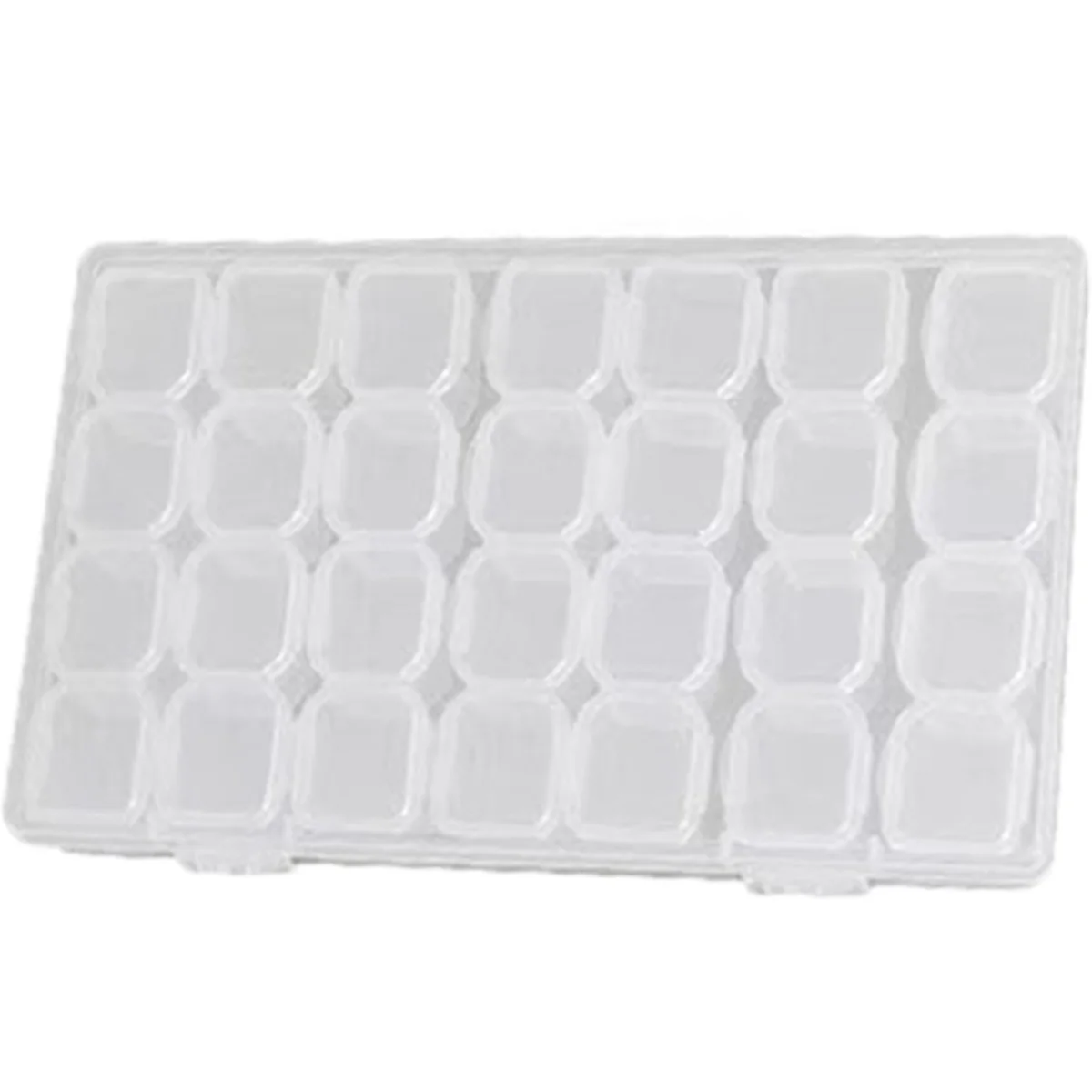 Clear PP 28 Grid Pill Organizer Storage Case