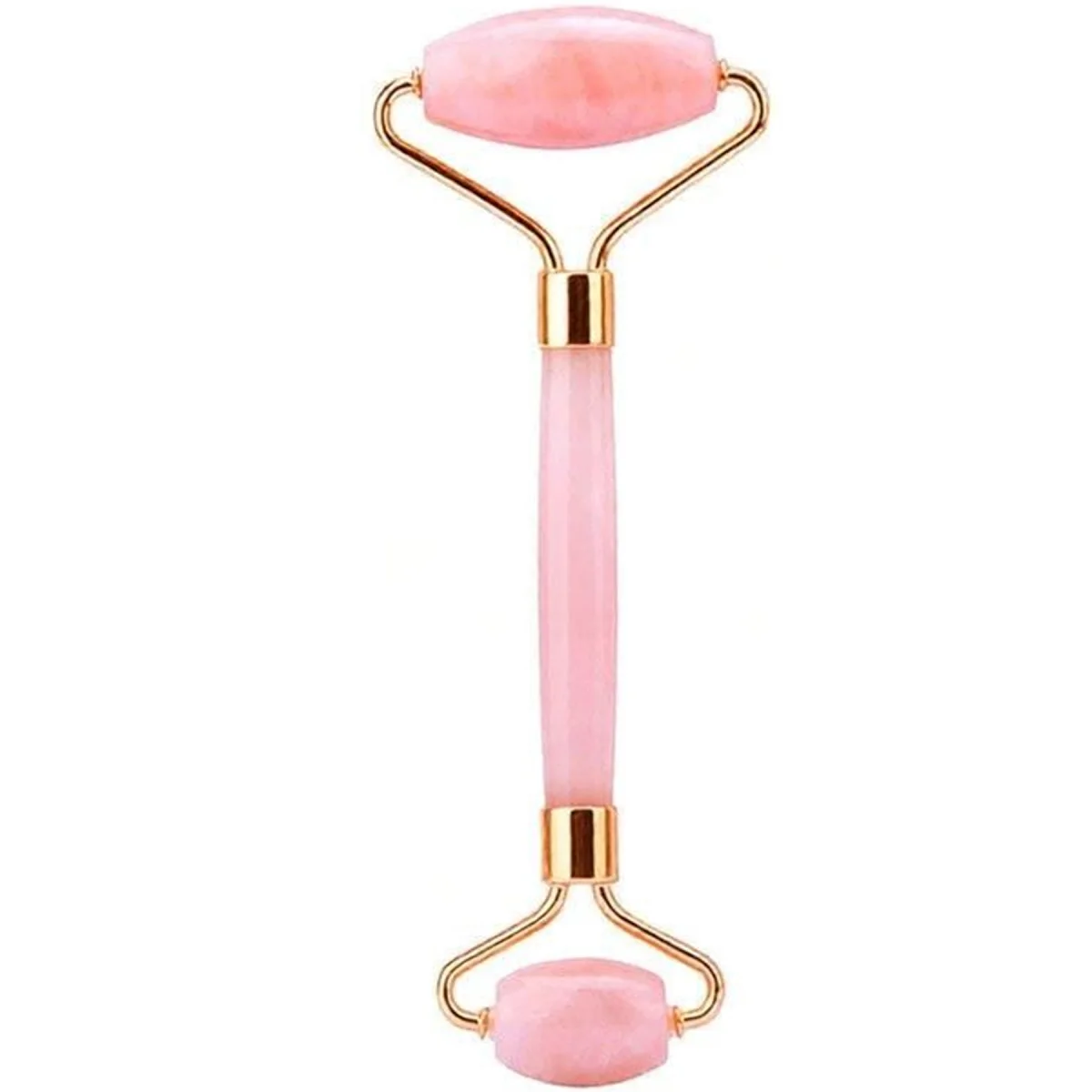 Rose Quartz Face Roller for Puffiness and Lift