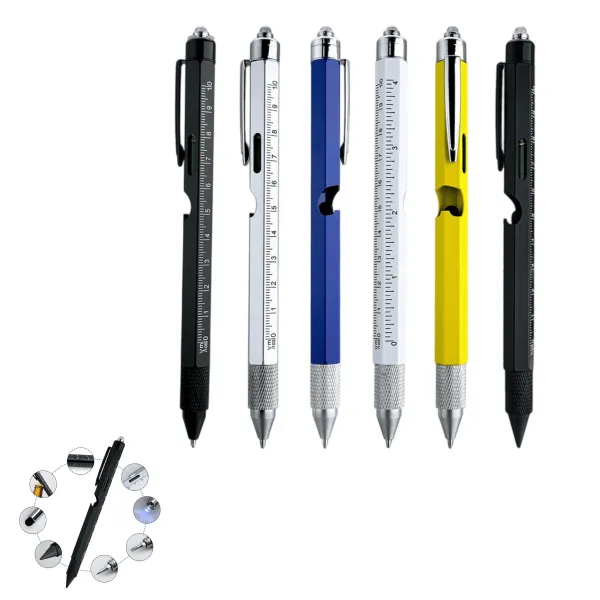 6-in-1 LED Multi-Tool Pen Set