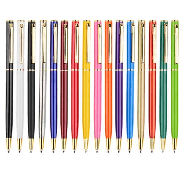 Laser-Engraved Metal Ballpoint Pen