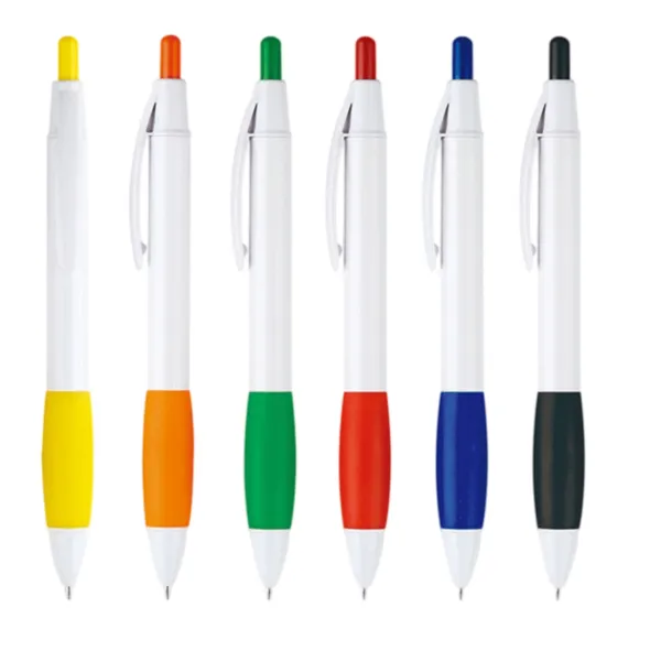 Soft Rubber-Grip Ballpoint Pen