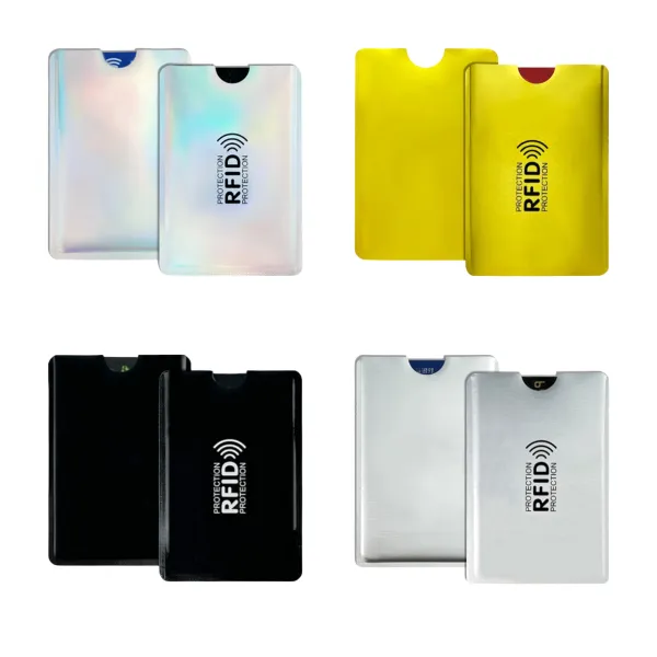 Rfid Aluminum Foil Anti Theft Card Holder